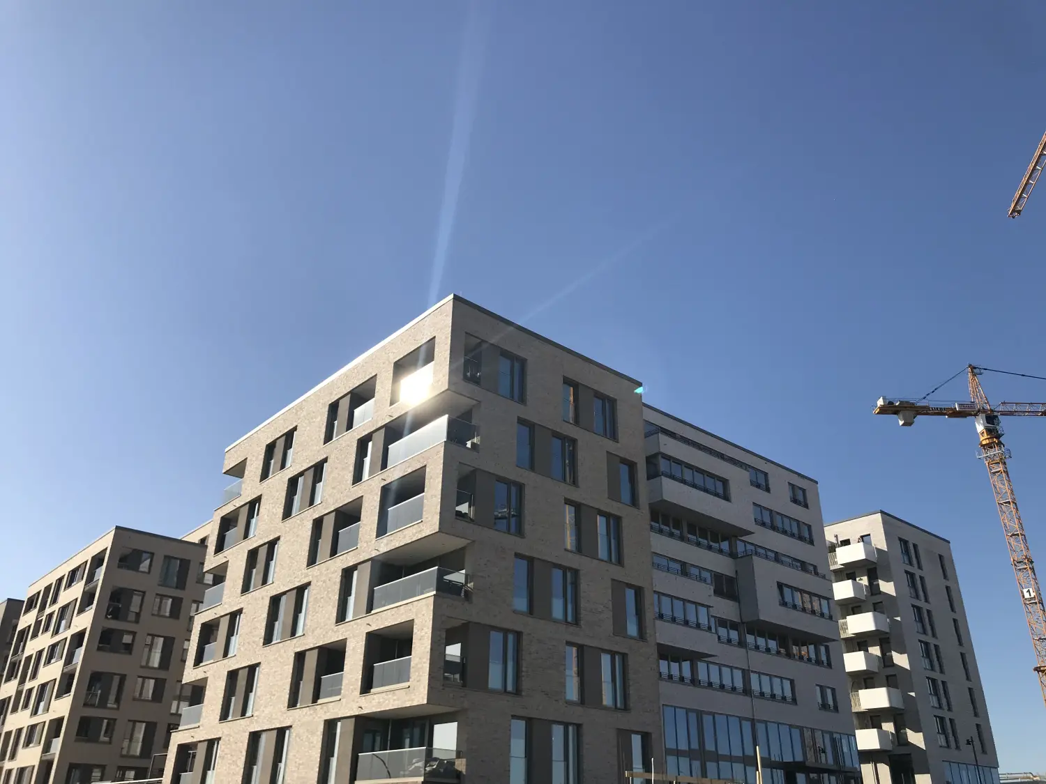 Neubau von 276 Wohneinheiten von Eid Architecture